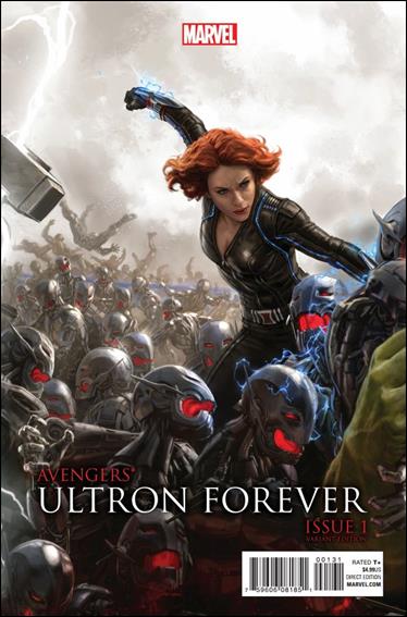 Avengers: Ultron Forever issue 1-C Ryan Meinerding 1:25 Black Widow Movie Cover