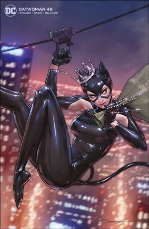 Catwoman (2018) issue 45-G Golden Apple Jee-Hyung Lee Minimal Logo Cover