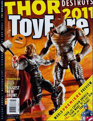 Toyfare: The Toy Magazine issue 162 Thor Movie Cover
