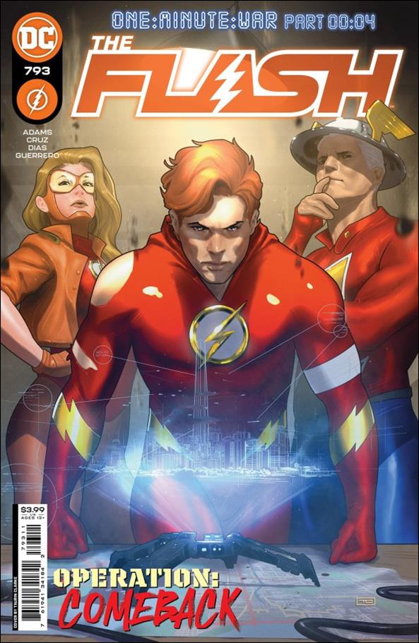 Flash (1959) issue 793 Taurin Clarke Cover