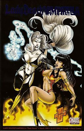 Lady Death/Vampirella issue 1-C Blue Foil Cover
