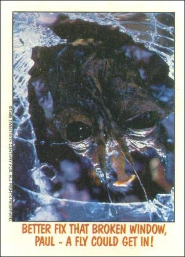 Fright Flicks (Base Set) card 20 "Better fix that broken window Paul..."