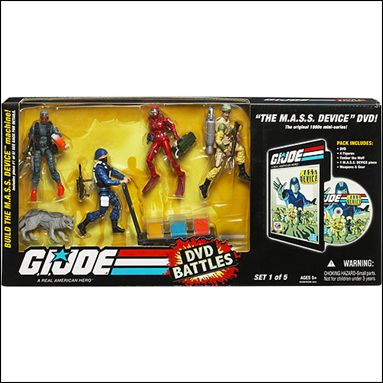 G.I. Joe 25th Anniversary Battle Packs figure 4 G.I. Joe DVD Battle Pack M.A.S.S. Device