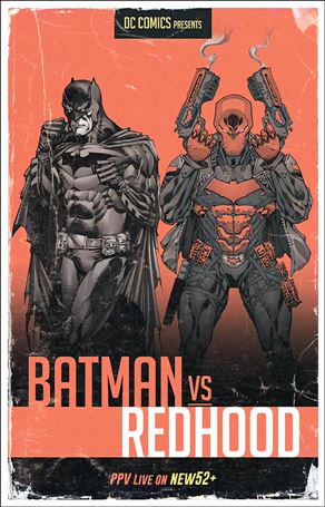 Batman vs Robin issue 3-G Batman Vs Red Hood Cover