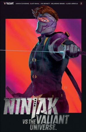 Ninjak vs the Valiant Universe issue 2 Kevin Wada Cover