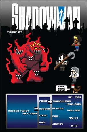 Shadowman (2012) issue 7-C Matthew Waite 8-Bit Cover