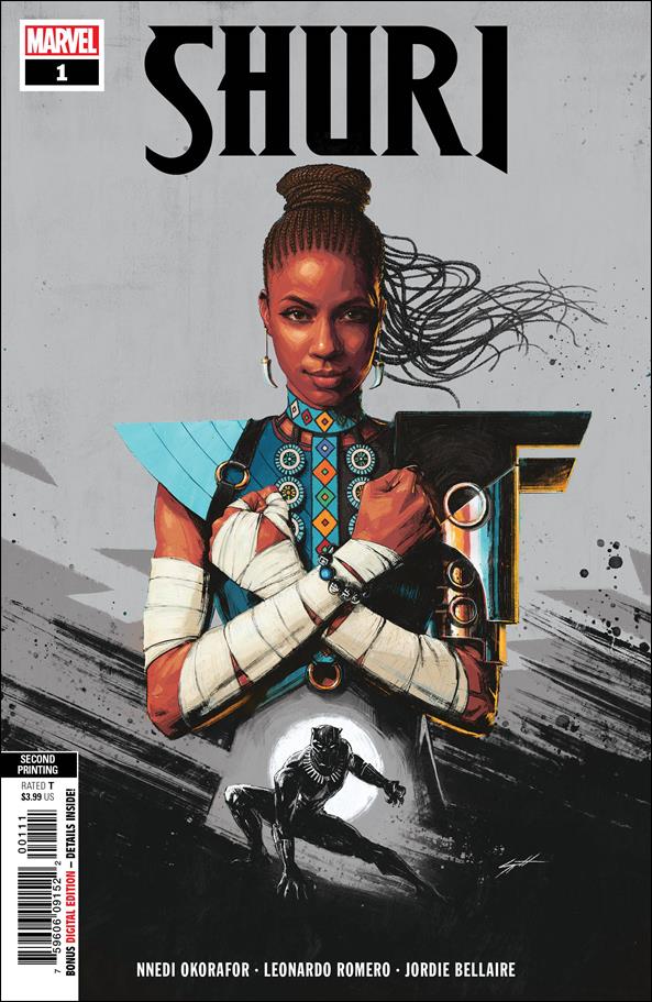 Shuri issue 1-F Sam Spratt Cover (2nd Printing)