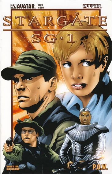 Stargate SG-1 POW issue 3-D Ready for Action Cover 1/1500