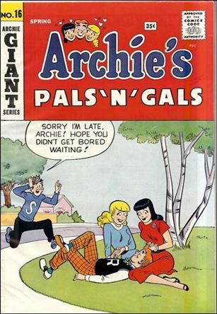 Archie's Pals 'n Gals issue 16-B 35 Cent Cover