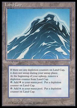 Magic the Gathering: Ice Age (Base Set) card 357 Land Cap
