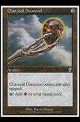 Magic the Gathering: 7th Edition (Base Set) card 289 Charcoal Diamond