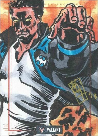 2013 Valiant Comics Preview Trading Card Set (Sketch Card Subset) card NH-04