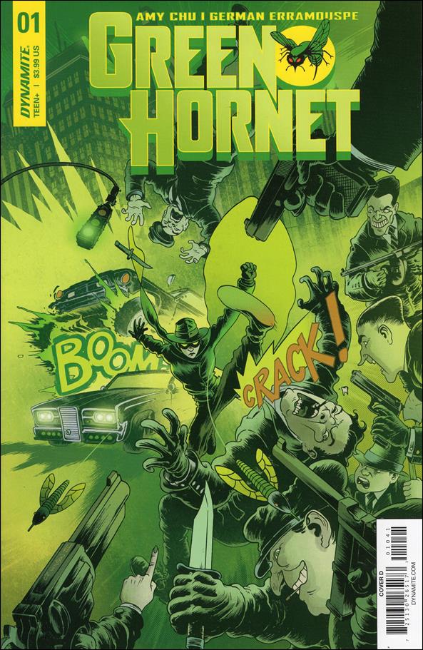 Green Hornet (2018) issue 1-D CP Wilson III Cover