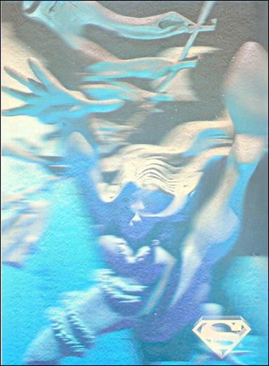 Superman Holo Series (Silver Hologram Base Set) card 22 The Thorn