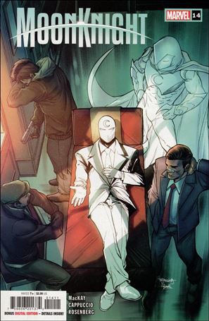 Moon Knight (2021) issue 14 Stephen Segovia Cover