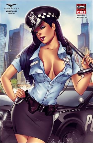 Grimm Fairy Tales Presents Wonderland issue 45-D Elias Chatzoudis C2E2 Cover 1/250