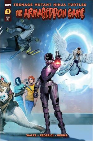 Teenage Mutant Ninja Turtles: The Armageddon Game (9/2022) issue 4-D Pasquale Qualano 1:10 Cover