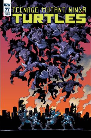 Teenage Mutant Ninja Turtles (2011) issue 77 Damian Couceiro Cover