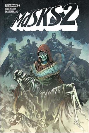 Masks 2 issue 5-C Gabriel Hardman Subscription Cover