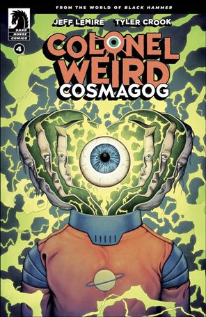 Colonel Weird: Cosmagog issue 4-B Malachi Ward Cover