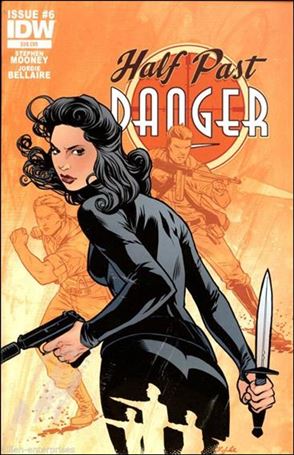 Half Past Danger (2013) issue 6-B Rebekah Isaacs Subscription Cover