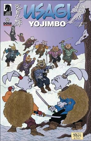 Usagi Yojimbo: Ice and Snow issue 3 Stan Sakai Cover