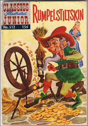 Classics Illustrated Junior issue 512-G Classics Illustrated HRN 161