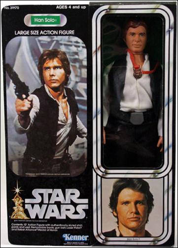 Star Wars: 12" Basic Action Figures (Vintage) figure 9 Han Solo