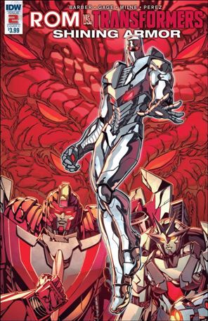 Rom Vs Transformers: Shining Armor issue 2-C Bart Sears Cover