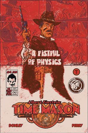 Albert Einstein: Time Mason issue 4-B Ton Donley Cover