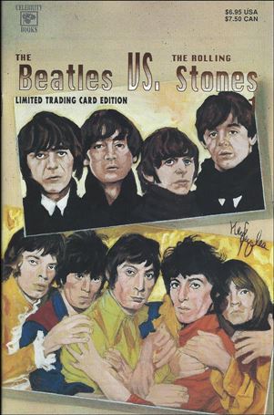 Beatles vs the Rolling Stones issue 1-B Limited Trading Card Edition 1/2000