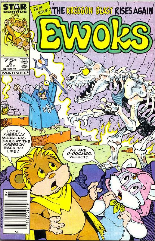 Ewoks issue 8-B Newsstand Cover