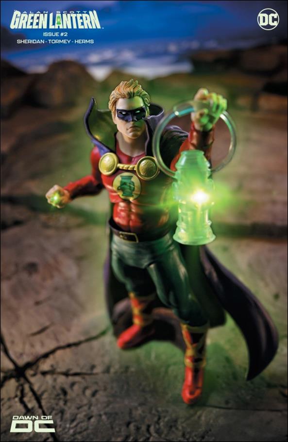 Alan Scott: The Green Lantern issue 2-C Alan Scott McFarlane Toys Cardstock Cover