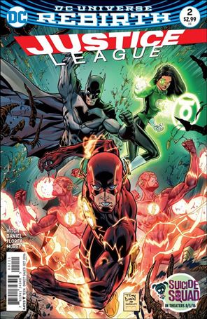 Justice League (2016) issue 2 Tony Daniel Cover