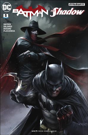 Batman/Shadow issue 5-B Francesco Mattina Cover