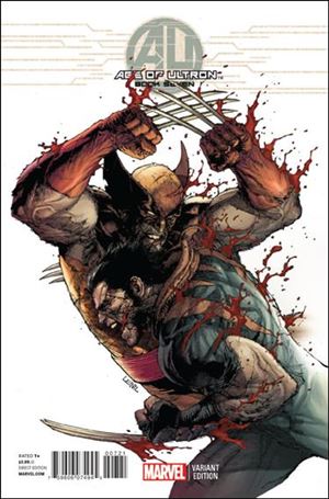 Age of Ultron issue 7-C Leinil Francis Yu 1:50 Cover