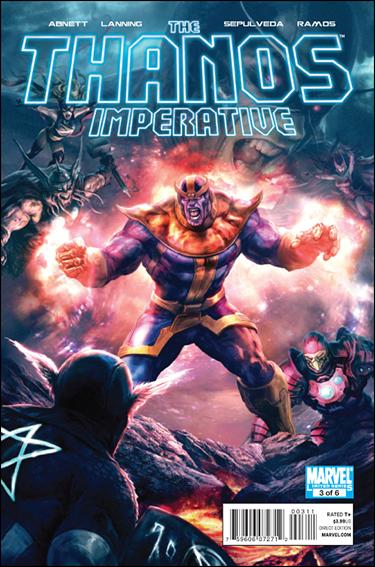 Thanos Imperative issue 3 Aleksi Briclot Cover