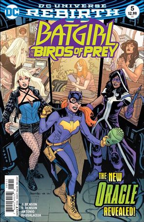 Batgirl & The Birds of Prey issue 5 Yanick Paquette Cover