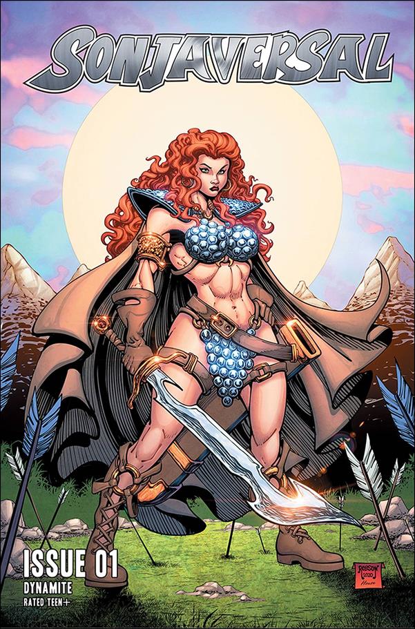 Sonjaversal issue 1-C Will Robson Cover