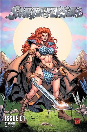 Sonjaversal issue 1-C Will Robson Cover