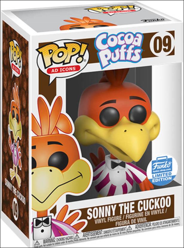 POP! Ad Icons figure 9 Sonny the Cuckoo