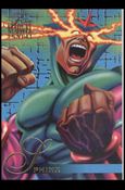 Marvel Annual Flair '95 (Base Set) card 147 Sphinx