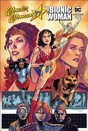 Wonder Woman '77 Meets The Bionic Woman issue 5-B  Phil Jimenez Cover