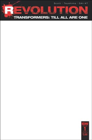 Transformers: Till All Are One: Revolution issue 1-C Blank Cover