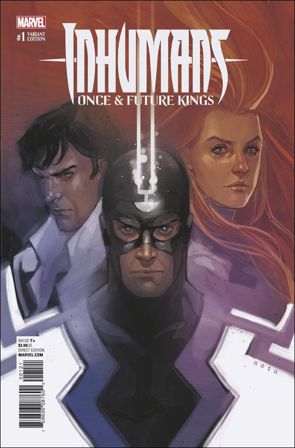Inhumans: Once and Future Kings issue 1-D Phil Noto 1:10 Trio Cover