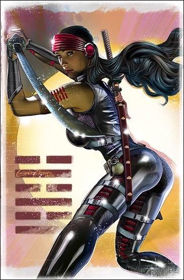 G.I. Joe: A Real American Hero: Silent Option issue 1-G Greg Horn "Snake Eyes" Virgin Cover 1/800