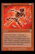 Magic the Gathering: Scourge (Base Set) card 83 Carbonize