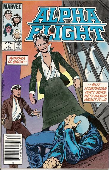 Alpha Flight (1983) issue 7-B Canadian Price Cover