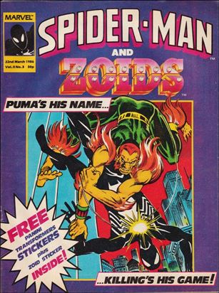 Spider-Man and Zoids (UK) issue 3