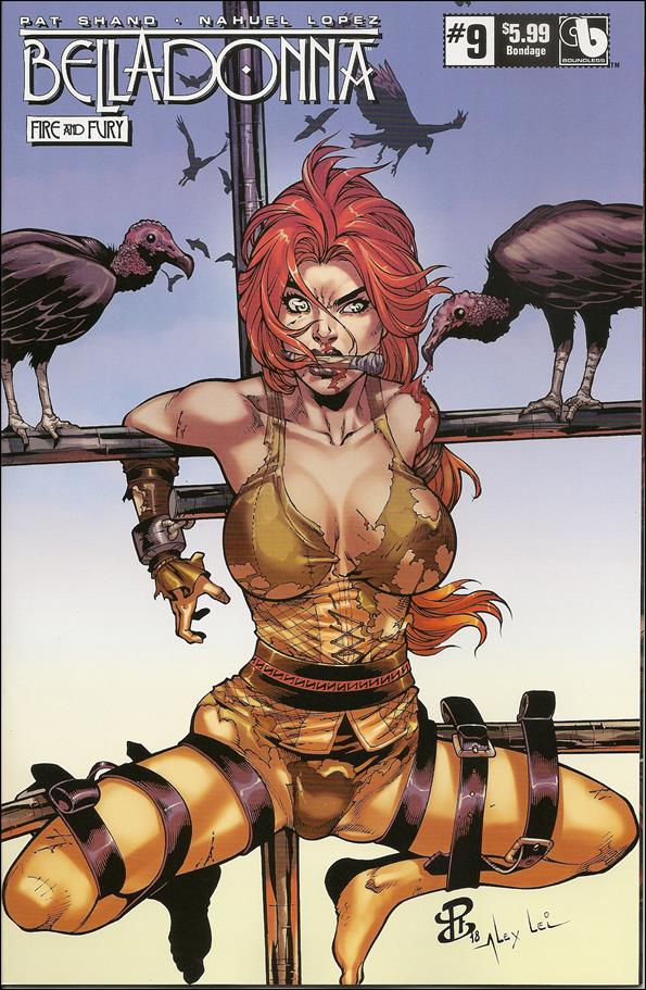 Belladonna: Fire & Fury issue 9-C Renato Camilo Bondage Cover